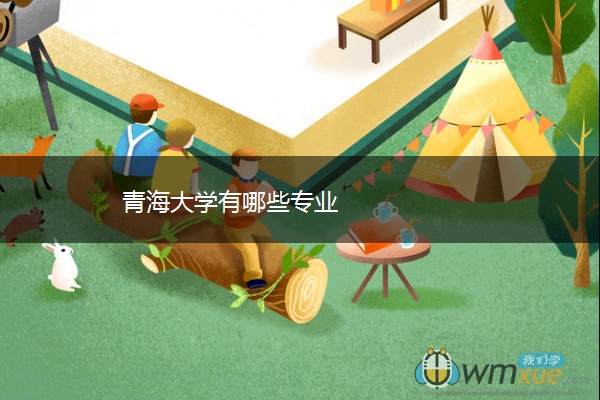 青海大学有哪些专业