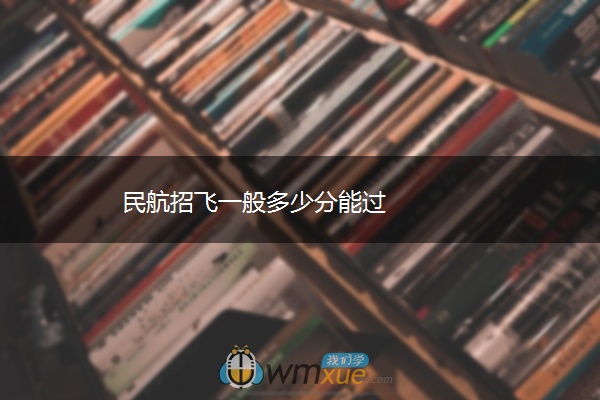 民航招飞一般多少分能过