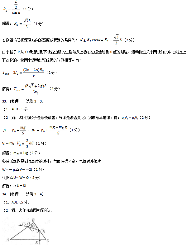 2021全国100所名校卷物理(含答案) 2021全国100所名校卷物理(含答案)