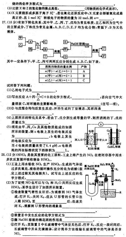 2021全国100所名校卷理综(含答案) 2021全国100所名校卷理综(含答案)